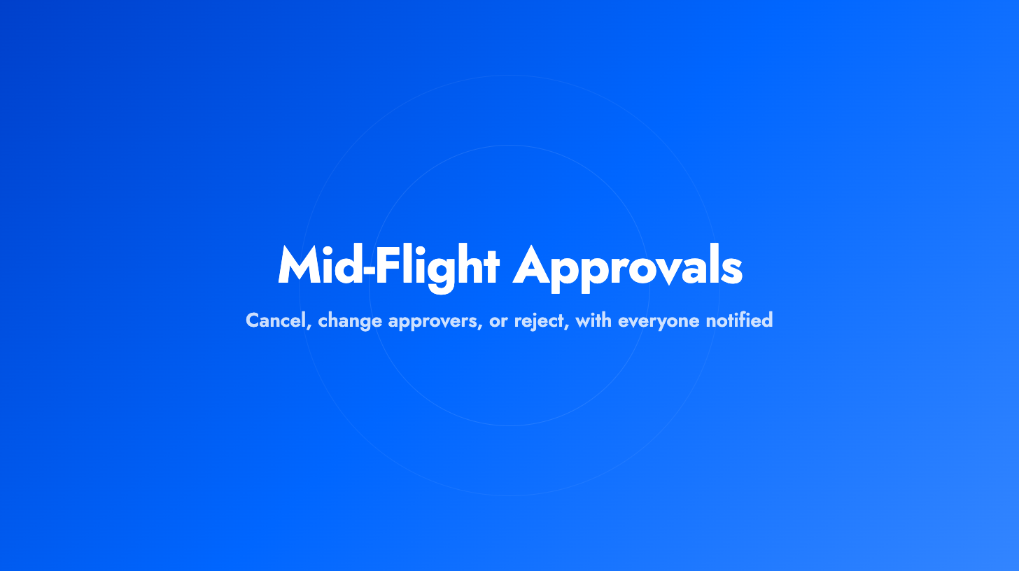 Mid-Flight Approvals