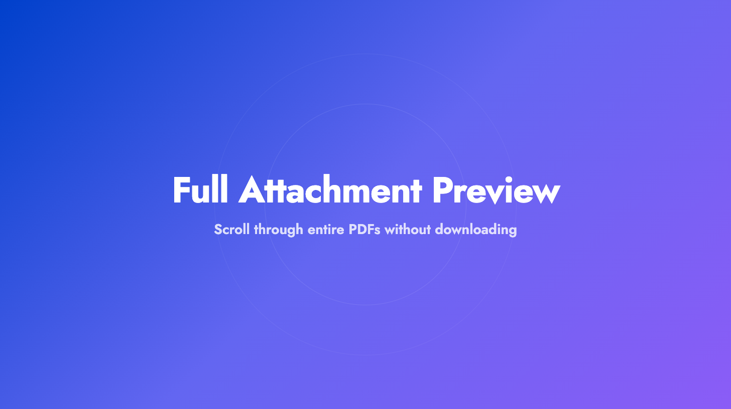 Full Attachment Preview
