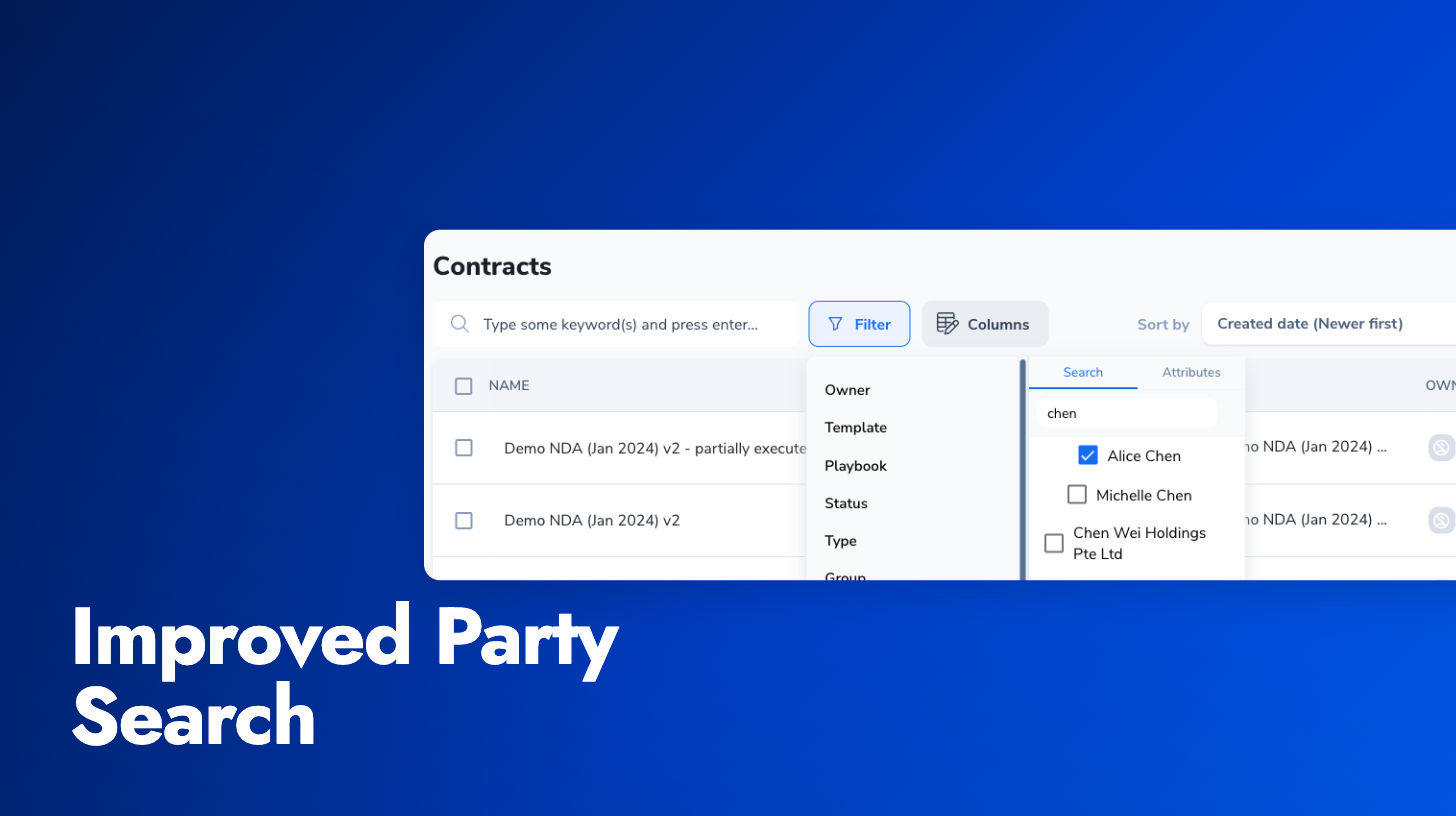 Improved Party Search