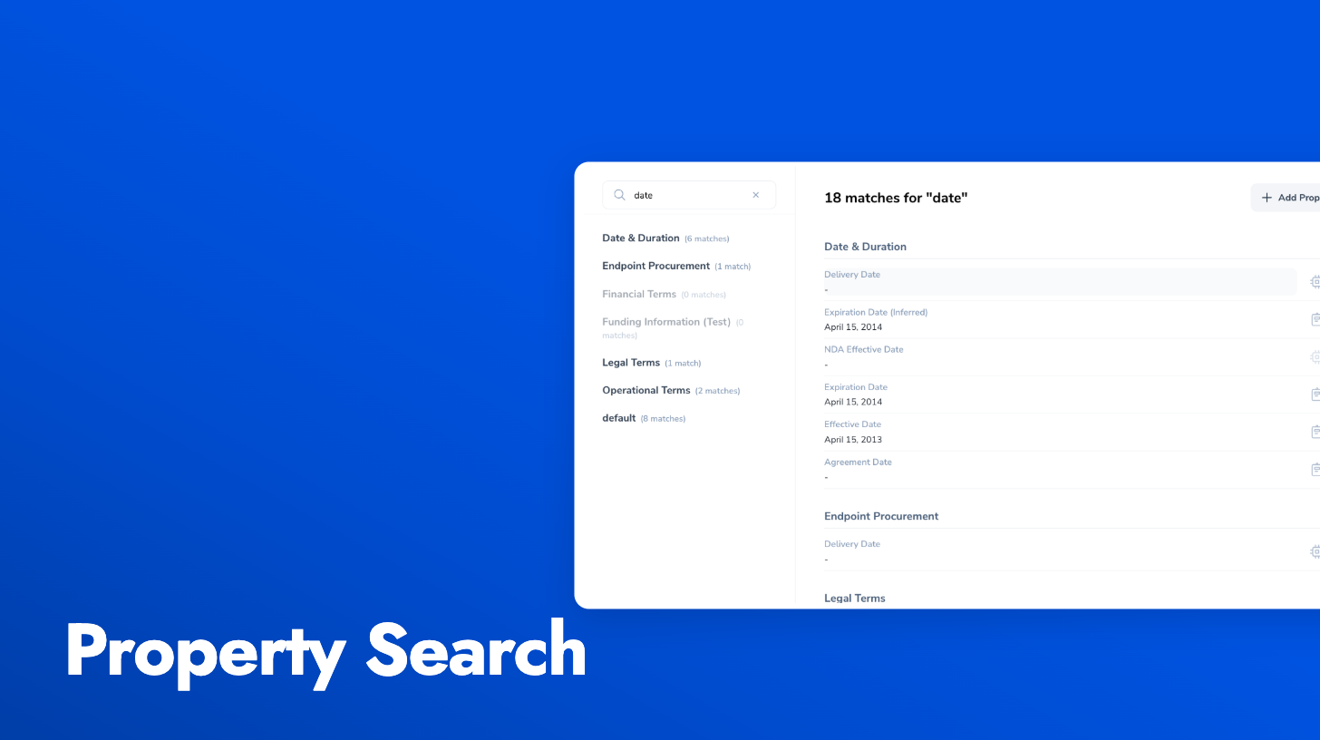 Search Across All Property Groups