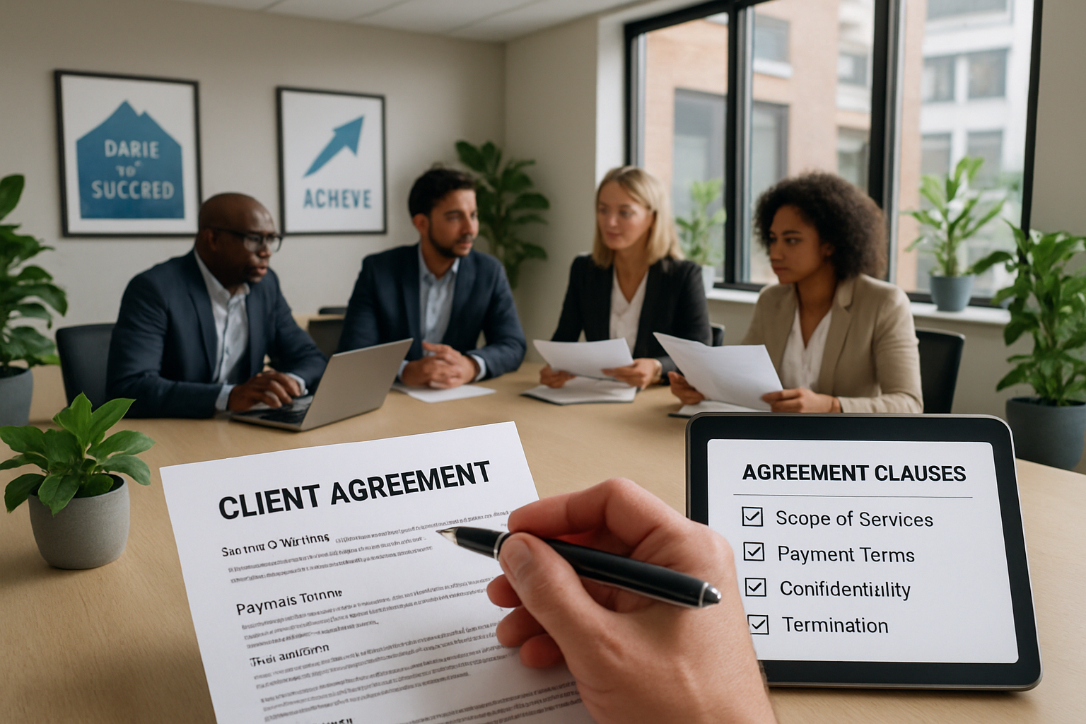 Important Clauses to Include in Your Customer Agreement