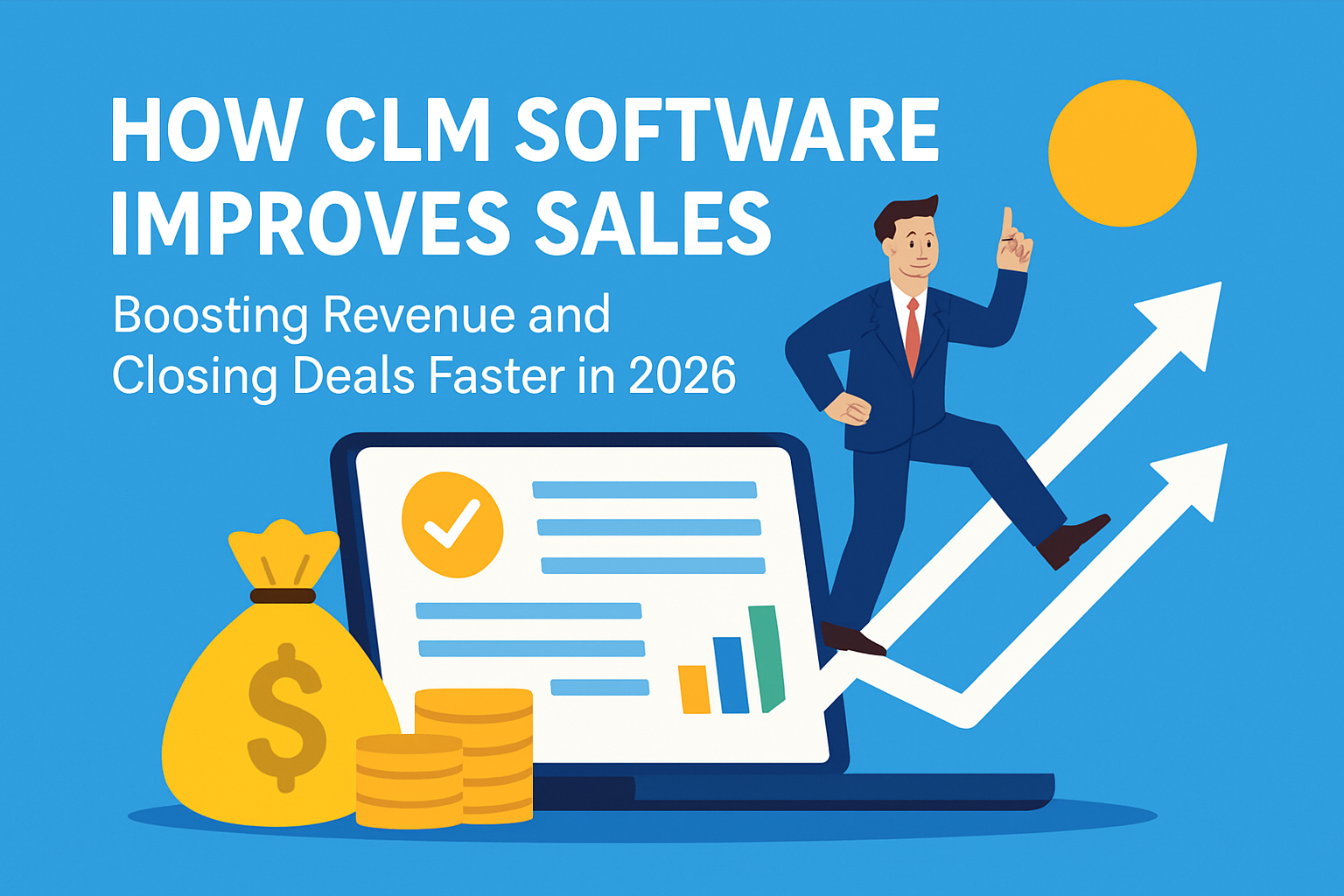 Learn how CLM software improves sales by shortening cycles, enabling self-service contracting, and integrating with your CRM to close deals up to 10x faster.