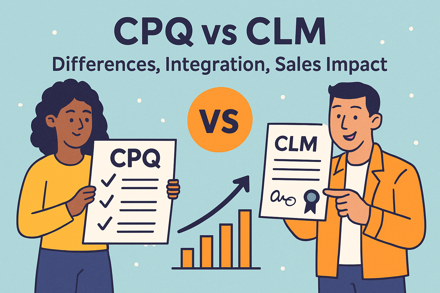 CPQ vs CLM: Differences, Integration, Sales Impact