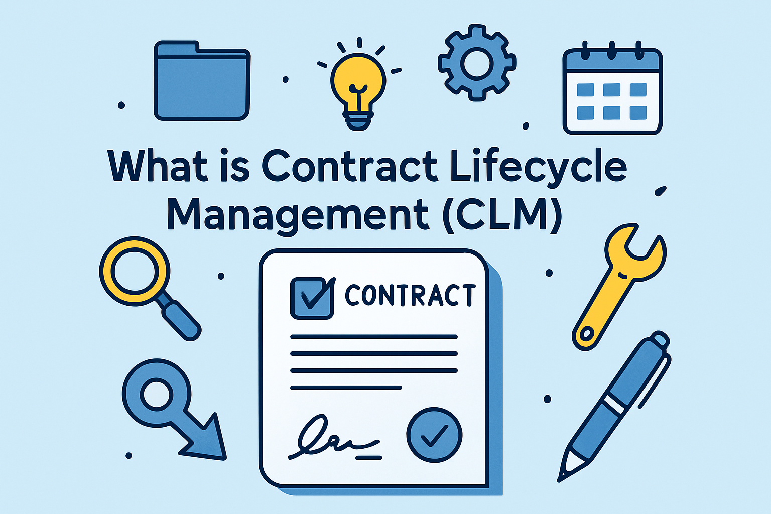 Learn what is contract lifecycle management and how CLM tools work. Discover the 7 stages of the contract lifecycle and how to turn agreements into strategic assets.