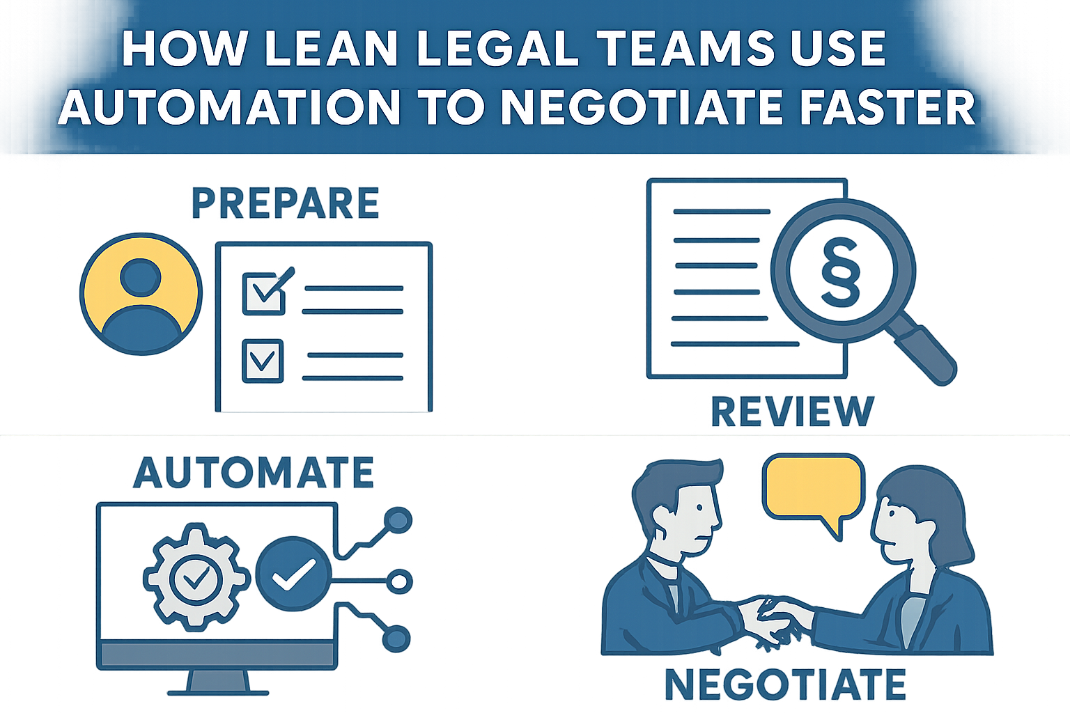 Discover how lean legal teams are using automation to negotiate faster - from one-click redlining to automated version sovereignty ...