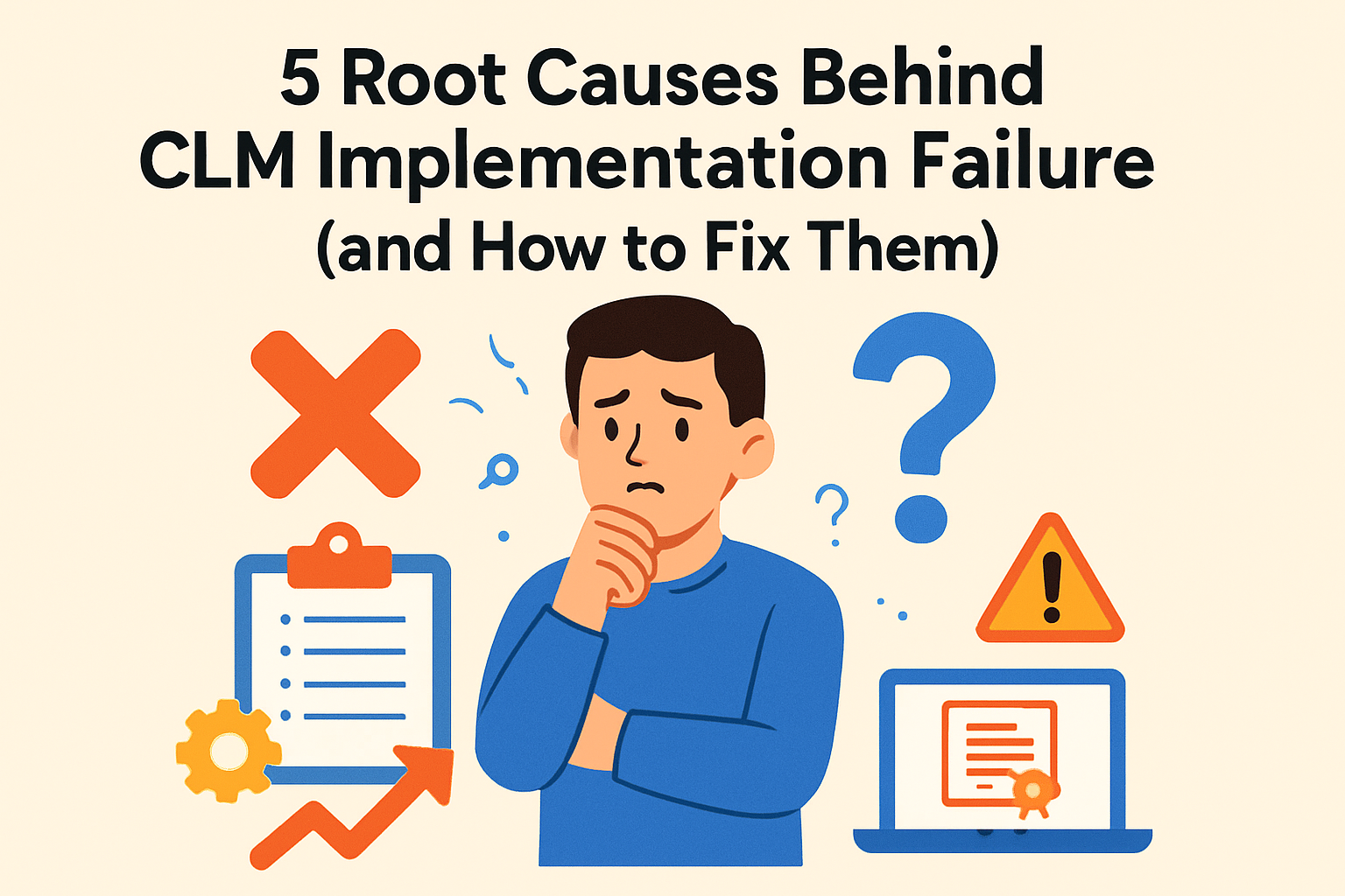 5 Root Causes Behind CLM Implementation Failure